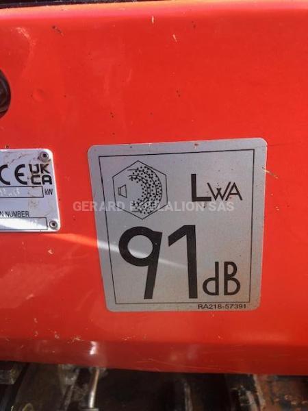 Pelle Kubota U15-3 VHG Canopy 1T5  sur chenilles AVEC 3 GODETS Mini-pelle