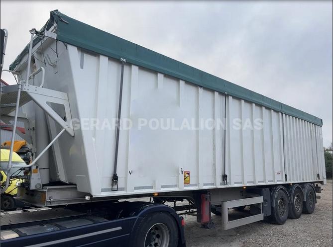 Semi-remorque Benalu CEREALIERE Benne Benne arrière