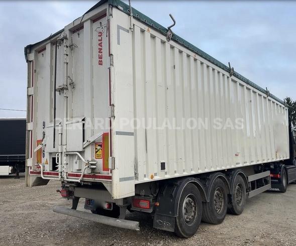 Semi-remorque Benalu CEREALIERE Benne Benne arrière