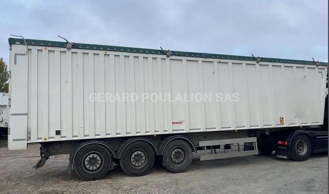 Semi-remorque Benalu CEREALIERE Benne Benne arrière