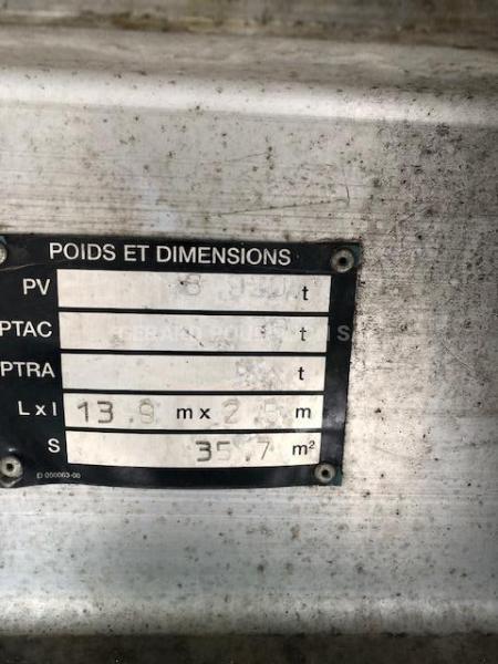 Semi-remorque Benalu JUMBOLINER Benne Benne arrière