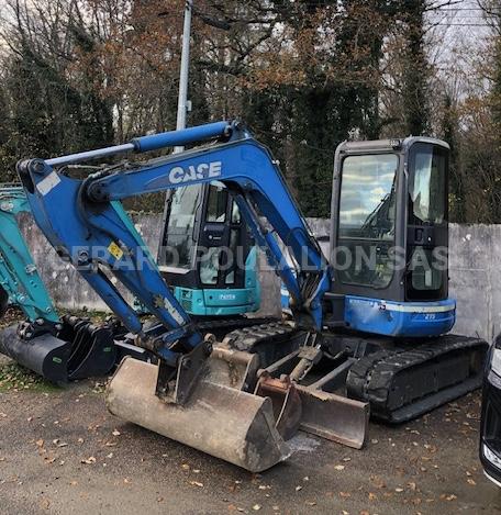 Pelle Case CX50B ZTS AVEC 3 GODETS Mini-pelle