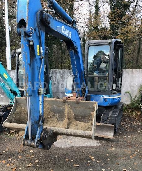 Pelle Case CX50B ZTS AVEC 3 GODETS Mini-pelle