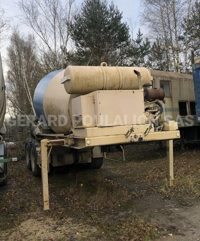 Semi-remorque DORGLER BÉTON Malaxeur toupie