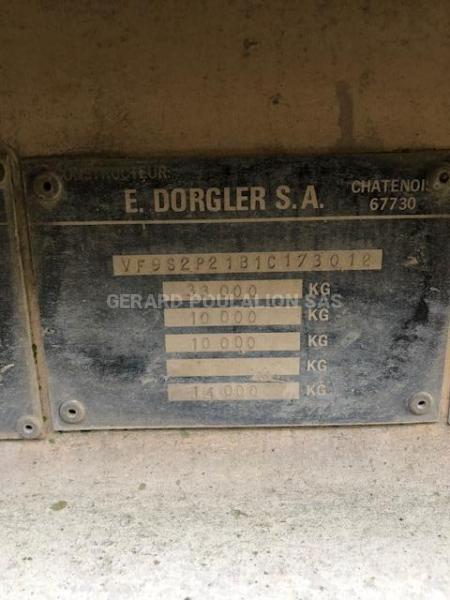 Semi-remorque DORGLER BÉTON Malaxeur toupie