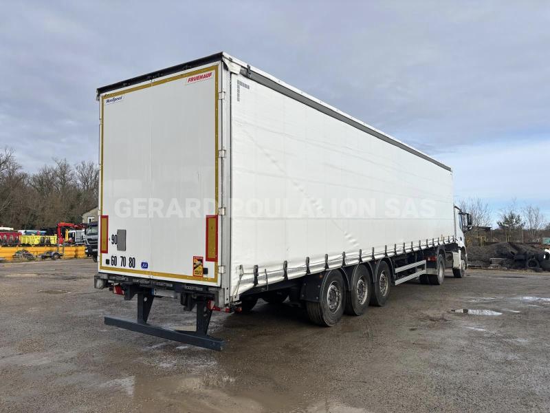 Semi-remorque Fruehauf BACHE MAXISPEED CLASSIC 120 Rideaux coulissants PLSC