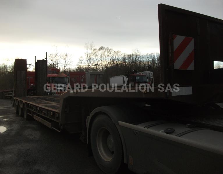 Semi-remorque VEREM PLATEAU PTE ENG 3 ESS. autre ptac possible: 42500kg Porte engins