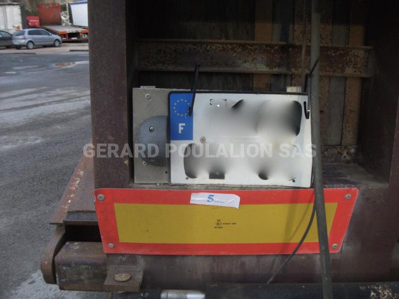 Semi-remorque VEREM PLATEAU PTE ENG 3 ESS. autre ptac possible: 42500kg Porte engins
