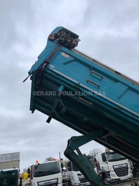 Camion Volvo FMX 410 PONT RELEVABLE, BÂCHE MANUELLE Benne Bi-benne