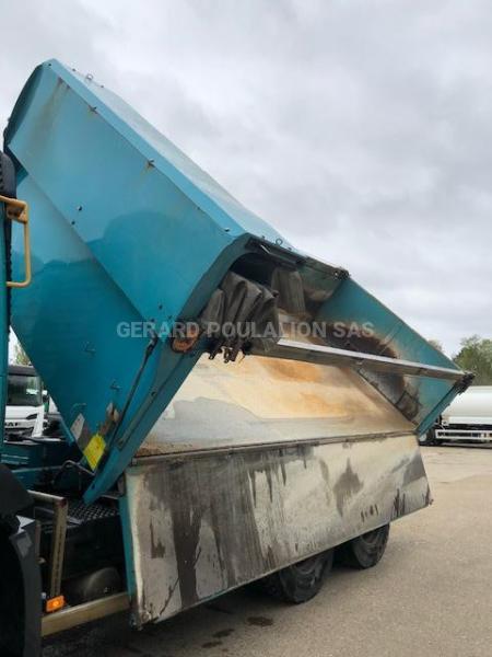 Camion Volvo FMX 410 PONT RELEVABLE, BÂCHE MANUELLE Benne Bi-benne