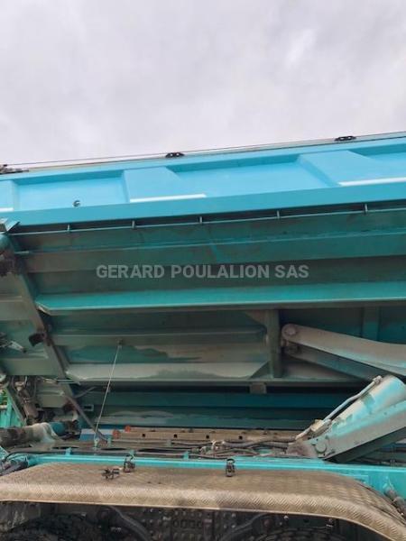 Camion Volvo FMX 410 PONT RELEVABLE, BÂCHE MANUELLE Benne Bi-benne