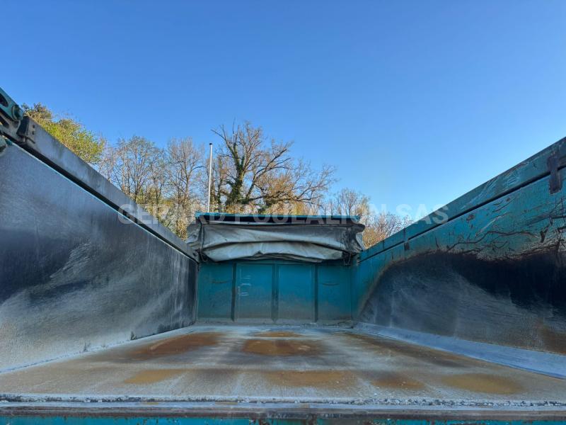 Camion Volvo FMX 410 PONT RELEVABLE, BÂCHE MANUELLE Benne Bi-benne