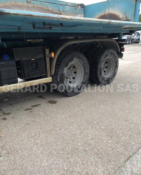 Camion Volvo FMX 410 PONT RELEVABLE, BÂCHE MANUELLE Benne Bi-benne