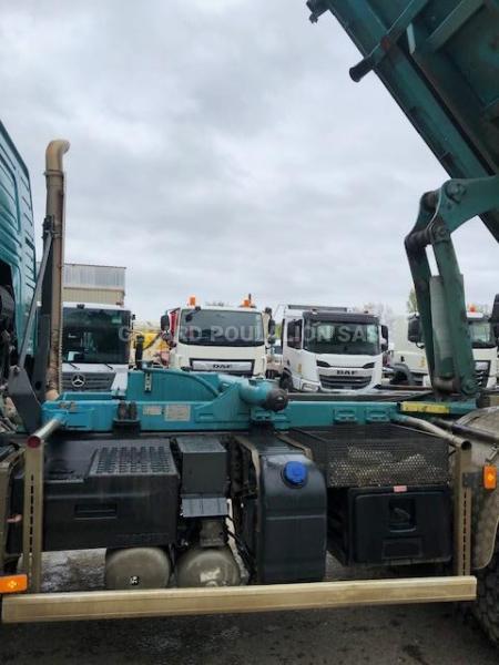 Camion Volvo FMX 410 PONT RELEVABLE, BÂCHE MANUELLE Benne Bi-benne