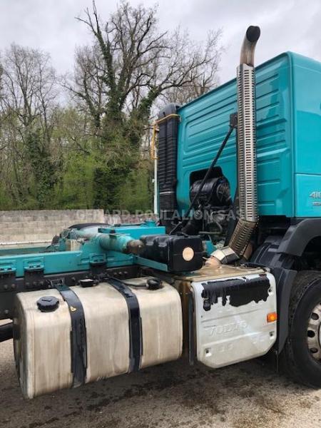 Camion Volvo FMX 410 PONT RELEVABLE, BÂCHE MANUELLE Benne Bi-benne