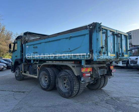 Camion Volvo FMX 410 PONT RELEVABLE, BÂCHE MANUELLE Benne Bi-benne