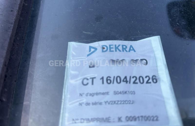 Camion Volvo FMX 410 PONT RELEVABLE, BÂCHE MANUELLE Benne Bi-benne