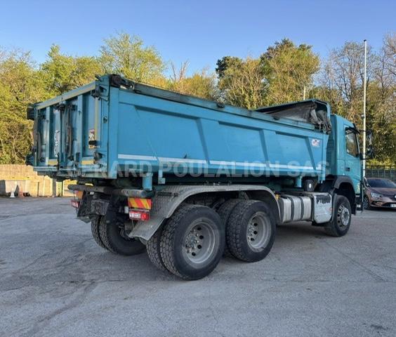 Camion Volvo FMX 410 PONT RELEVABLE, BÂCHE MANUELLE Benne Bi-benne