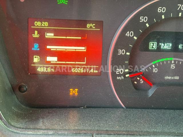 Camion Volvo FMX 410 PONT RELEVABLE, BÂCHE MANUELLE Benne Bi-benne