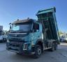 Camion Volvo FMX 410 PONT RELEVABLE, BÂCHE MANUELLE Benne Bi-benne
