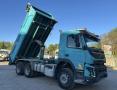 Camion Volvo FMX 410 PONT RELEVABLE, BÂCHE MANUELLE Benne Bi-benne
