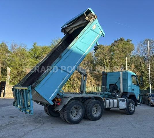 Camion Volvo FMX 410 PONT RELEVABLE, BÂCHE MANUELLE Benne Bi-benne