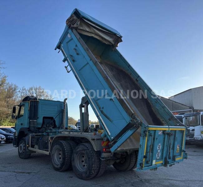 Camion Volvo FMX 410 PONT RELEVABLE, BÂCHE MANUELLE Benne Bi-benne