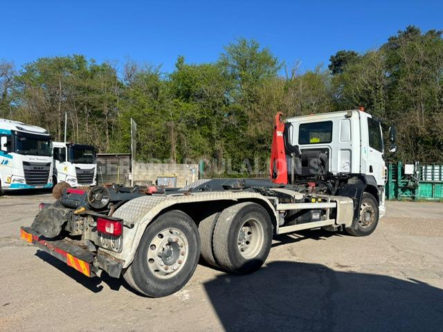 Camion DAF DALBY BRAS HYDRAULIQUE essieu 3 relevable Polybenne