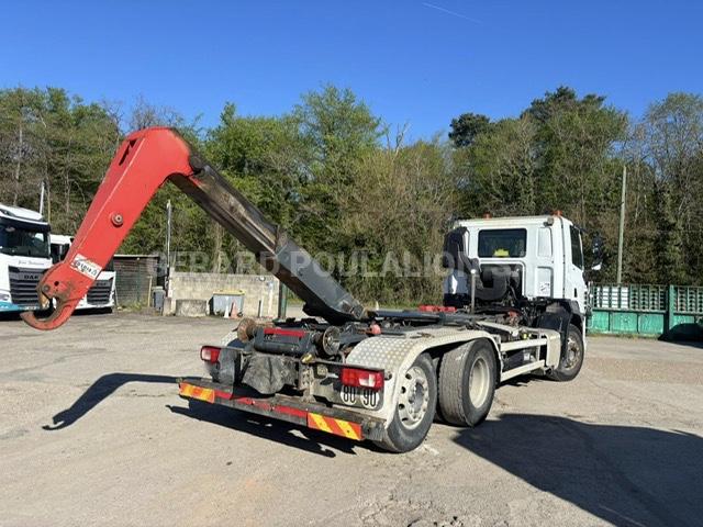 Camion DAF DALBY BRAS HYDRAULIQUE essieu 3 relevable Polybenne