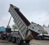 Semi-remorque Fruehauf BÂCHE manuelle 3 ess. Benne Benne arrière