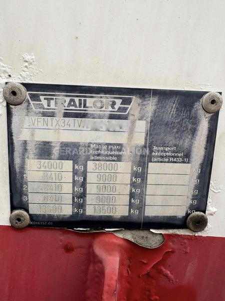 Semi-remorque General Trailers 3 ESS 36.000 L, 7 CPTS Citerne Hydrocarbures