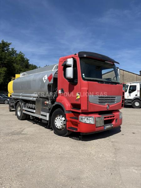 Camion Renault PREMIUM 450 dxi CIT. MAGYAR CARB LEG 15000L 5 CPTM Citerne Hydrocarbures