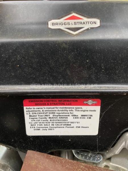 Pièces détachées Aspirateur à feuilles MECAGIL LEBON d'ocasion moteur BRIGGS&STRATTON XR2100 420cc Autres pièces