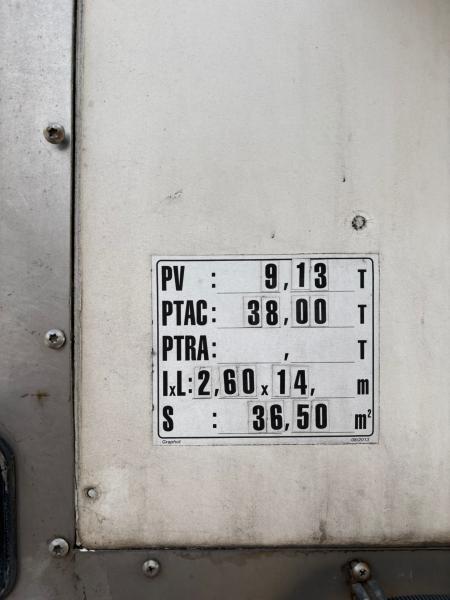 Semi-remorque Lecitrailer FG TD GPE FROID CARRIER