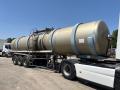 Semi-remorque Eta CIT ALIM 23000 L 1 cptm 3 ess. Mono compartiment, 1 trappe d'accès haute Citerne Alimentaire