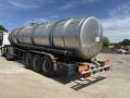 Semi-remorque Eta CIT ALIM 23000 L 1 cptm 3 ess. Mono compartiment, 1 trappe d'accès haute Citerne Alimentaire