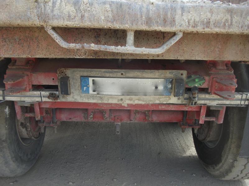 Semi-remorque Robuste kaiser 2 ess. 4 gros pneus