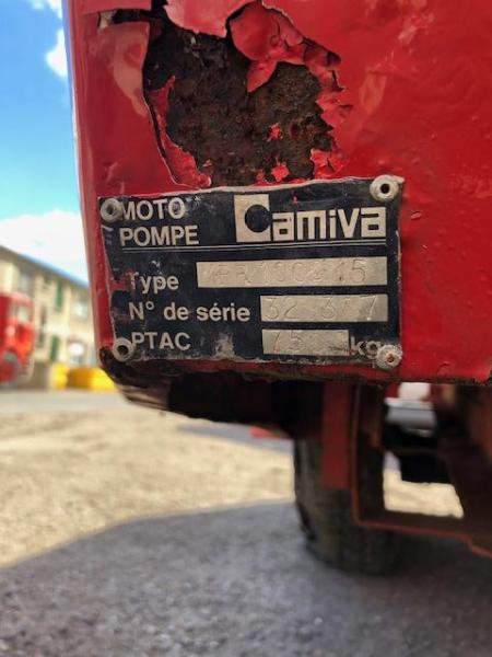 Matériel de chantier CAVIMA Motopompe  1 ess.