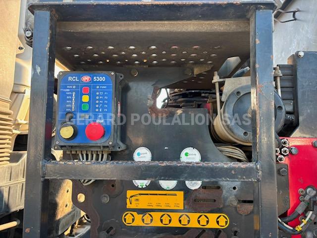 Camion MAN TGS 33.400 BI-BENNE MARREL + grue HMF 1310K3 Benne Bi-benne