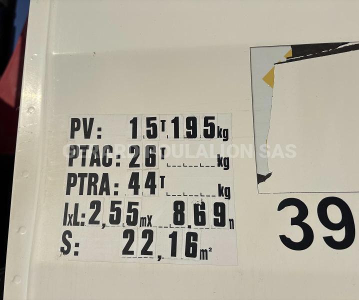 Camion MAN TGS 33.400 6X4 BI-BENNE MARREL + grue HMF 1310K3 Benne Bi-benne