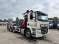 Camion DAF CF 480 8x2x4 grue PALFINGER Epsilon Polybenne