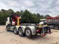 Camion DAF CF 480 8x2x4 grue PALFINGER Epsilon Polybenne