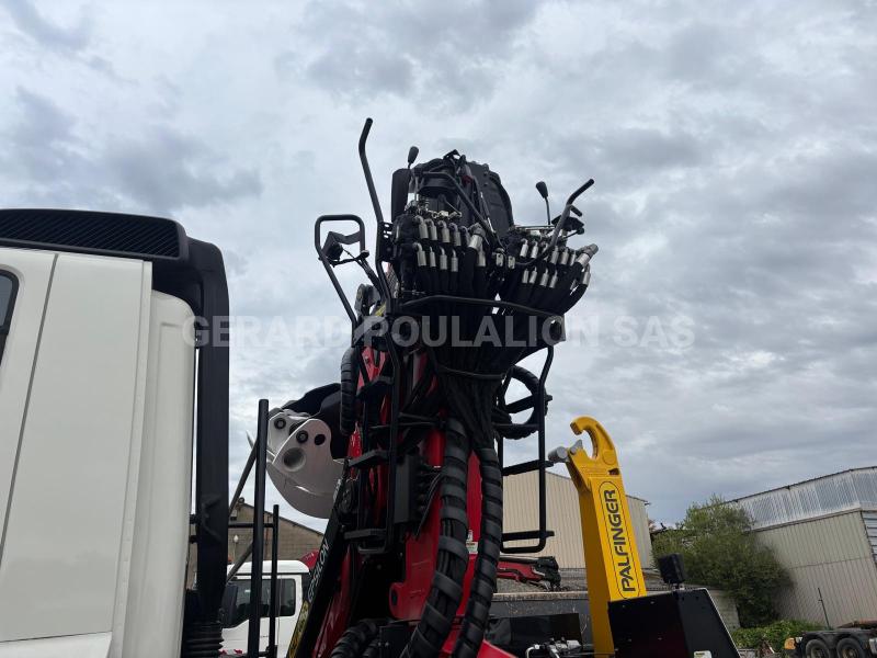 Camion DAF CF 480 8x2x4 grue PALFINGER Epsilon Polybenne