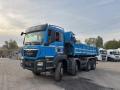 Camion MAN TGS 35.420 bâchage manuel Benne Bi-benne