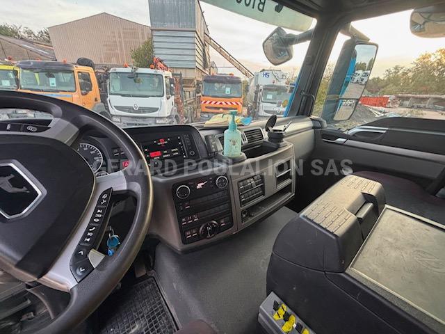 Camion MAN TGS 35.420 bâchage manuel Benne Bi-benne