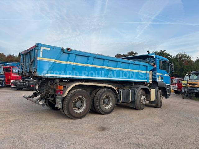Camion MAN TGS 35.420 bâchage manuel Benne Bi-benne