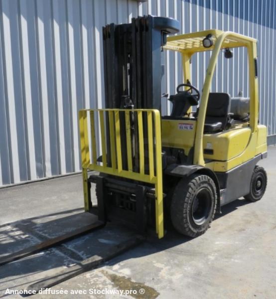 Photo Hyster Chariot élévateur Hyster 2.5t gaz fenwick image 2/4