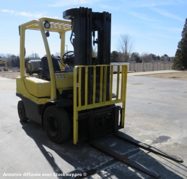 Photo Hyster Chariot élévateur Hyster 2.5t gaz fenwick image 4/4