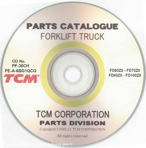 TCM FD60Z8, FD70Z8, FD80Z8, FD100Z8 Part Manual 