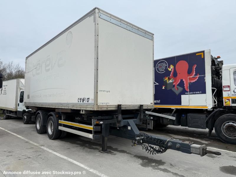 Lecitrailer Remorque porte caisse 2 ess 